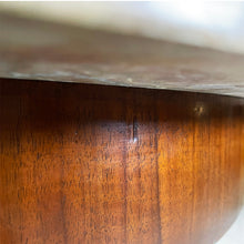 Carica l'immagine nel visualizzatore di Gallery, Wooden and pink marble dining table, 1930s