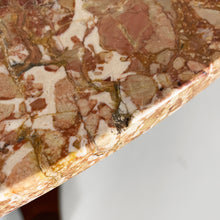 Carica l'immagine nel visualizzatore di Gallery, Wooden and pink marble dining table, 1930s
