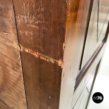 画像をギャラリービューアに読み込む, Two-door wooden wardrobe with decorations, early 1800s