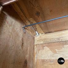 画像をギャラリービューアに読み込む, Two-door wooden wardrobe with decorations, early 1800s