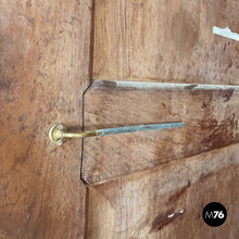 画像をギャラリービューアに読み込む, Two-door wooden wardrobe with decorations, early 1800s