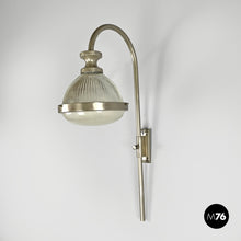 画像をギャラリービューアに読み込む, Metal wall lamp by Sergio Mazza for Artemide, 1960s