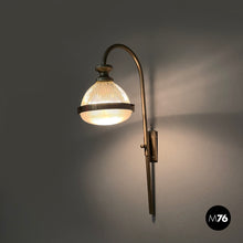画像をギャラリービューアに読み込む, Metal wall lamp by Sergio Mazza for Artemide, 1960s