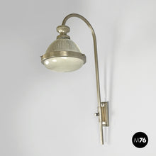 画像をギャラリービューアに読み込む, Metal wall lamp by Sergio Mazza for Artemide, 1960s