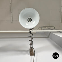 画像をギャラリービューアに読み込む, Pantograph wall lamps in white metal, 1960s
