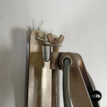 画像をギャラリービューアに読み込む, Pantograph wall lamps in white metal, 1960s