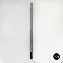 画像をギャラリービューアに読み込む, Tall wall lamp in chromed metal by Lamperti, 1970s