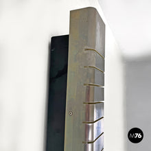 画像をギャラリービューアに読み込む, Tall wall lamp in chromed metal by Lamperti, 1970s