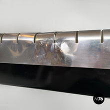 画像をギャラリービューアに読み込む, Tall wall lamp in chromed metal by Lamperti, 1970s