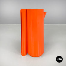 Load image into Gallery viewer, Orange plastic set of glasses and jug Orangeade by Jean Pierre Vitrac for Bourbon, 1970s
