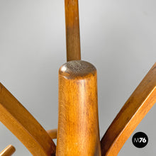 Load image into Gallery viewer, Wooden floor coat rack by Thonet, early 1900s