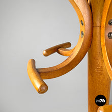 Load image into Gallery viewer, Wooden floor coat rack by Thonet, early 1900s