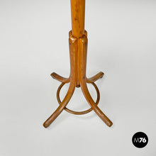 Load image into Gallery viewer, Wooden floor coat rack by Thonet, early 1900s