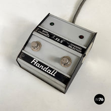 画像をギャラリービューアに読み込む, Headboard and case with zebra fabric by Randall, 1980s