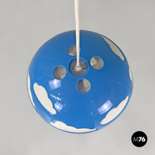 画像をギャラリービューアに読み込む, Light blue plastic ceiling lamp Skojig by Henrik Preutz for Ikea, early 2000s