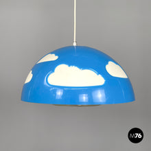 画像をギャラリービューアに読み込む, Light blue plastic ceiling lamp Skojig by Henrik Preutz for Ikea, early 2000s