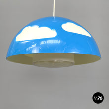 画像をギャラリービューアに読み込む, Light blue plastic ceiling lamp Skojig by Henrik Preutz for Ikea, early 2000s