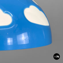 画像をギャラリービューアに読み込む, Light blue plastic ceiling lamp Skojig by Henrik Preutz for Ikea, early 2000s