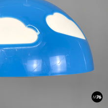 画像をギャラリービューアに読み込む, Light blue plastic ceiling lamp Skojig by Henrik Preutz for Ikea, early 2000s