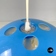 画像をギャラリービューアに読み込む, Light blue plastic ceiling lamp Skojig by Henrik Preutz for Ikea, early 2000s