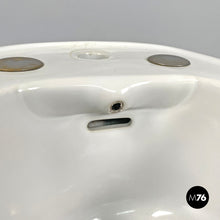 Carica l'immagine nel visualizzatore di Gallery, Blue ceramic bidet by Antonia Campi for Richard Ginori, 1970s