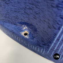 Carica l'immagine nel visualizzatore di Gallery, Blue ceramic bidet by Antonia Campi for Richard Ginori, 1970s
