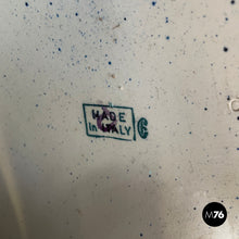 Carica l'immagine nel visualizzatore di Gallery, Blue ceramic bidet by Antonia Campi for Richard Ginori, 1970s