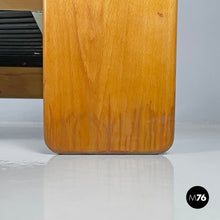 将图片加载到图库查看器,Black faux leather sofa Bastiano by Afra and Tobia Scarpa for Gavina, 1960s