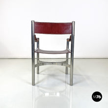 Charger l'image dans la galerie, Brown leather chairs by D.I.D., 1970s