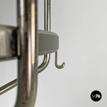画像をギャラリービューアに読み込む, Metal floor coat rack Melpomene by BBPR for Artemide, 1970s