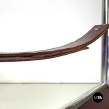 Charger l'image dans la galerie, Brown leather chairs by D.I.D., 1970s