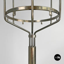 画像をギャラリービューアに読み込む, Metal floor coat rack Melpomene by BBPR for Artemide, 1970s
