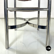 Charger l'image dans la galerie, Brown leather chairs by D.I.D., 1970s