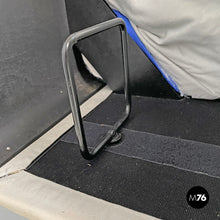 画像をギャラリービューアに読み込む, Padded chaise longue with blue and white cubes by Arflex, 1990s