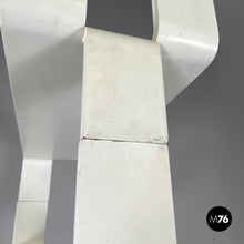 画像をギャラリービューアに読み込む, Modular black and white wooden bookcase, 1980s