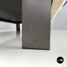 画像をギャラリービューアに読み込む, Padded chaise longue with blue and white cubes by Arflex, 1990s