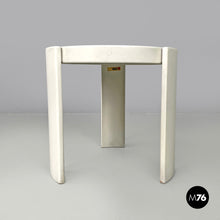 Load image into Gallery viewer, Stackable red and white wood coffee table 780/783 by Gianfranco Frattini for Cassina, 1970s