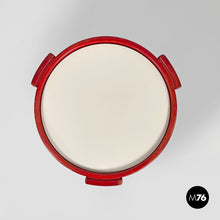 Load image into Gallery viewer, Stackable red and white wood coffee table 780/783 by Gianfranco Frattini for Cassina, 1970s