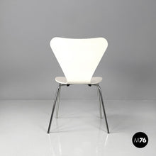 画像をギャラリービューアに読み込む, white wood curved chairs, 1970s