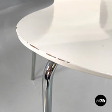 画像をギャラリービューアに読み込む, white wood curved chairs, 1970s