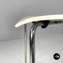 画像をギャラリービューアに読み込む, white wood curved chairs, 1970s