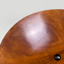 画像をギャラリービューアに読み込む, Wooden round pedestals in Biedermeier style, early 1800s