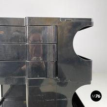 画像をギャラリービューアに読み込む, Black plastic cart Boby by Joe Colombo for Bieffeplast, 1970s
