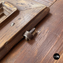 画像をギャラリービューアに読み込む, Wooden wall nightstands with decorated doors, 1960s