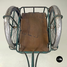 Load image into Gallery viewer, Bicycle trolley in metal and wood, 1960s