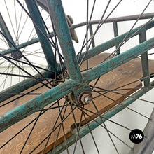 Load image into Gallery viewer, Bicycle trolley in metal and wood, 1960s