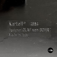 画像をギャラリービューアに読み込む, Black 4964 chest of drawers by Olaf Von Bohr for Kartell, 1970s