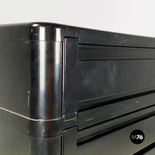 画像をギャラリービューアに読み込む, Black 4964 chest of drawers by Olaf Von Bohr for Kartell, 1970s