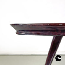 画像をギャラリービューアに読み込む, Wooden cart with two glass tops, 1950s