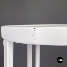 画像をギャラリービューアに読み込む, White wooden pedestal by Thonet, 1990s